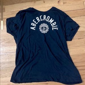 Abercrombie vintage navy blue logo 1892 shirt